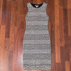 Bar III | lace lined dress